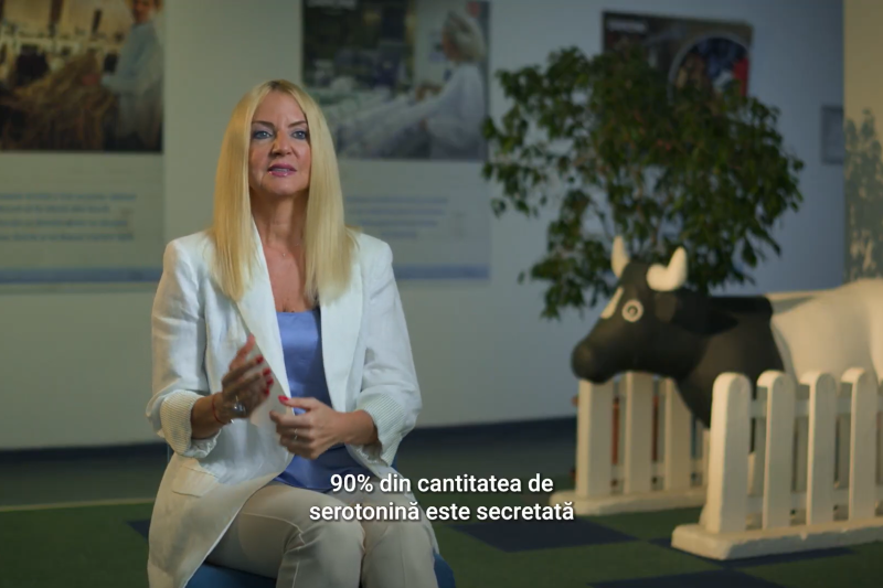Dr. Anca Hâncu: „90% din serotonină se secretă în intestin. Așa că da, digestia chiar îți influențează starea de bine”