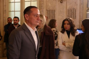Daniel Băluță face declarații la sediul PSD după închiderea alegerilor pentru Primăria Capitalei, 7 decembrie 2025. Inquam Photos / Octav Ganea