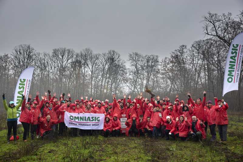 OMNIASIG depășește obiectivul pe care și l-a propus cu ocazia împlinirii a 30 de ani: peste 33.000 de copaci plantați în România pentru un viitor sustenabil