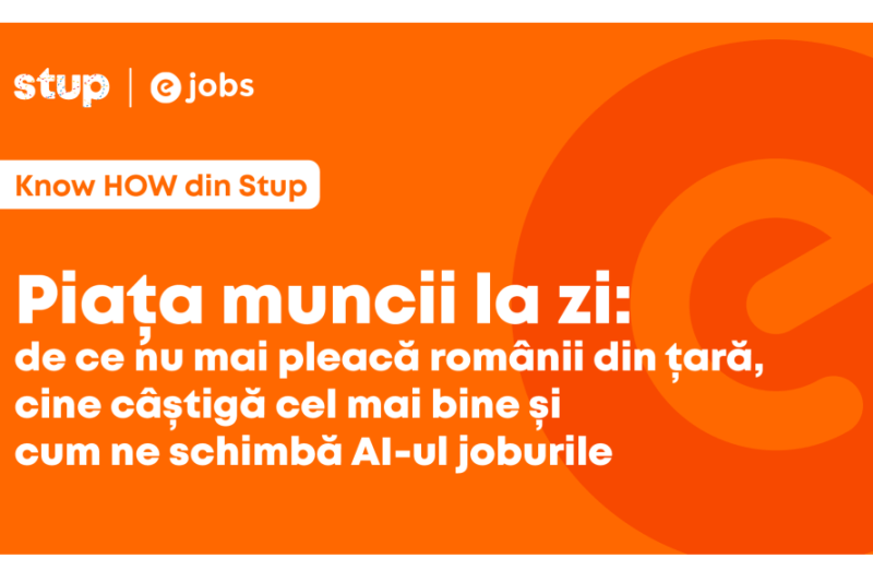 Piața muncii la zi: de ce nu mai pleacă românii din țară, cine câștigă cel mai bine și cum ne schimbă AI-ul joburile