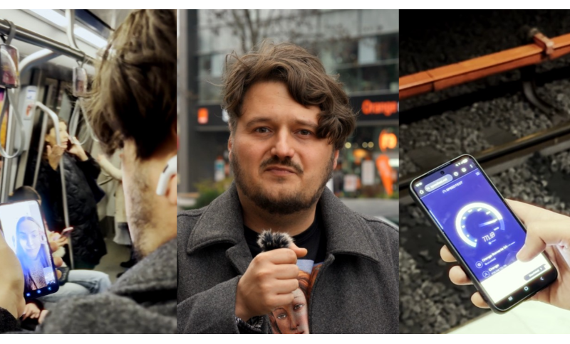 Am testat 5G+ la metrou: primele stații din București unde ai net cât să descarci filme și seriale