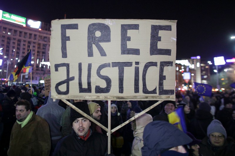 Protest pentru independența Justiției, fotografie ilustrativă. Inquam Photos / Octav Ganea