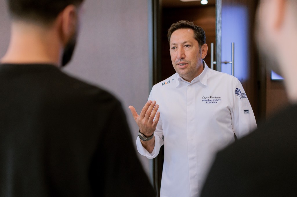 Chef Cezar Munteanu. Sursa foto: ANBCT
