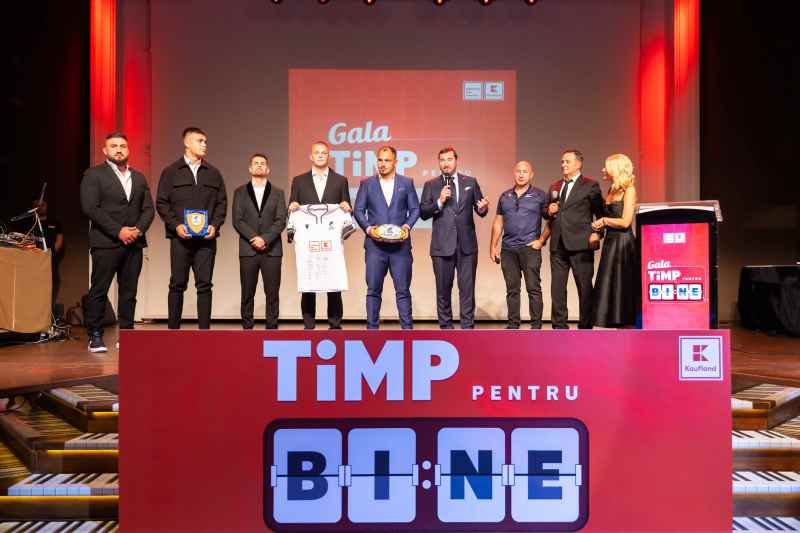 Peste 400.000 de euro donați la Gala „Timp pentru Bine” pentru proiecte sociale și sportive