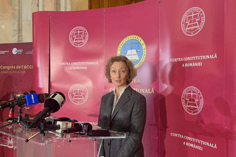 Simina Tănăsescu, președinta CCR. Foto: David Bularca / Hotnews