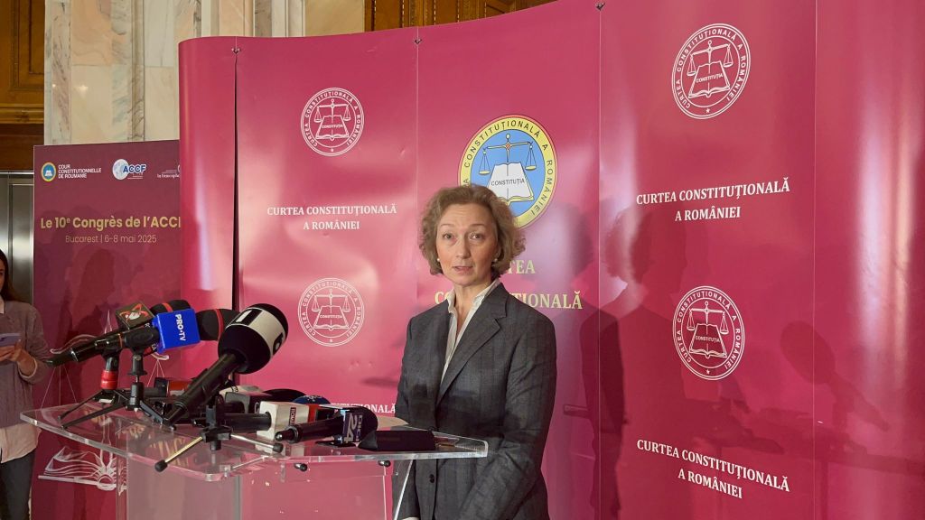 Simina Tănăsescu, președinta CCR. Foto: David Bularca / Hotnews