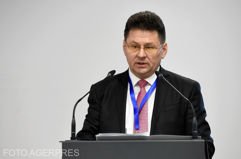 Ionel Minea, la o conferință din 2018 la care a participat în calitate de secretar de stat în cadrul Ministerului Transporturilor. Foto: AGERPRES