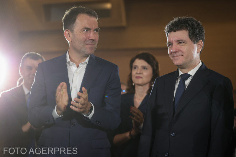 Cătălin Drulă și Nicușor Dan, în 2025. Foto: Radu Tuta / Agerpres