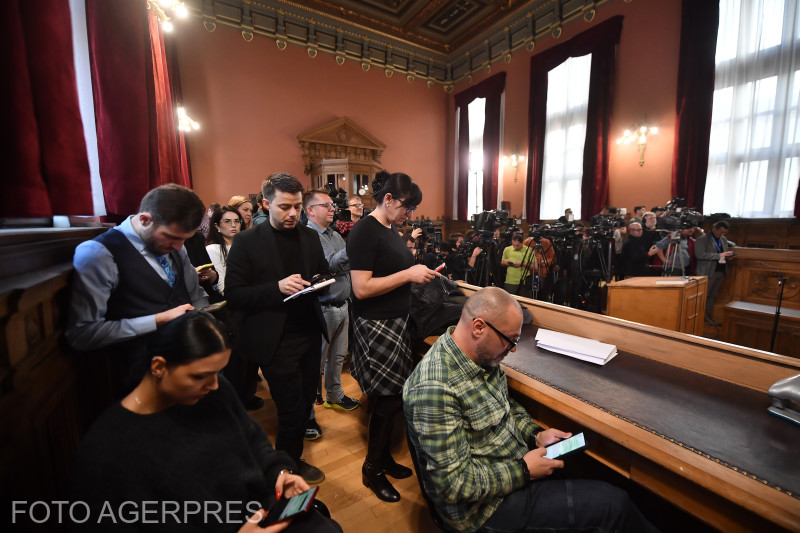 Conferința de presă a Curții de Apel București din 11 decembrie 2025. Foto: Grigore Popescu / Agerpres