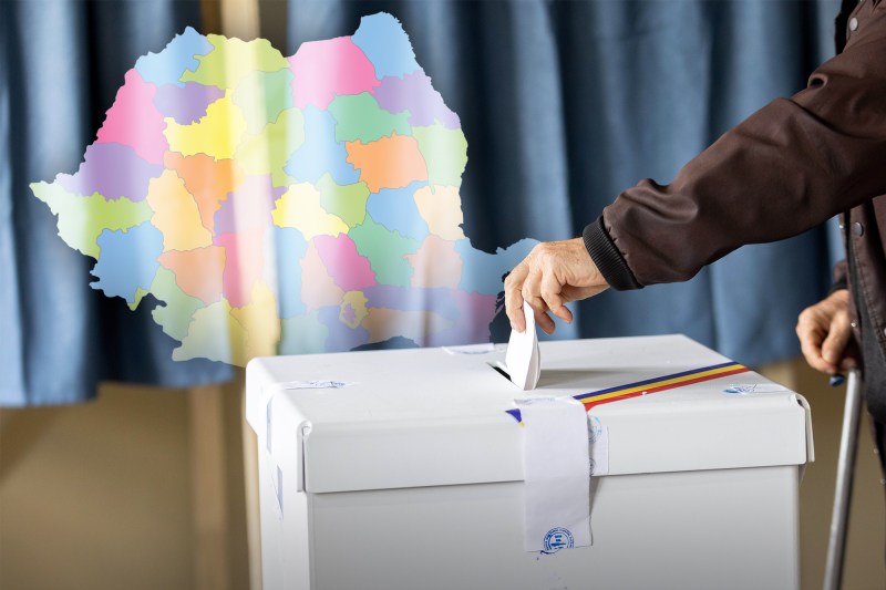 Alegeri locale în România. Inquam Photos / Casian Mitu. Colaj: Ion Mateș / Hotnews