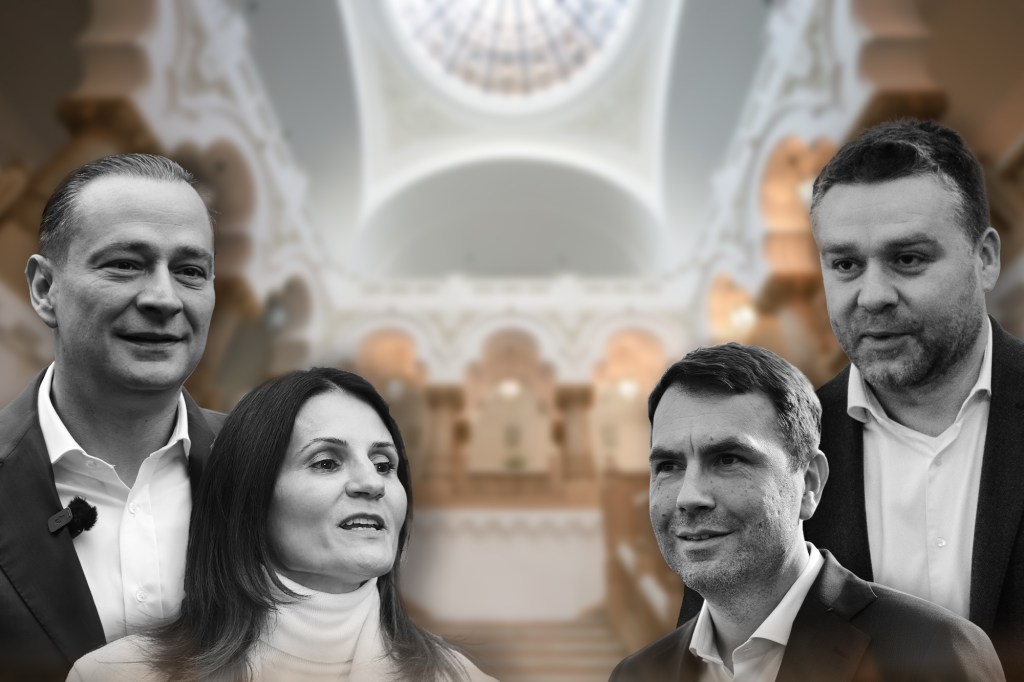 Daniel Băluță, Anca Alexandrescu, Cătălin Drulă și Ciprian Ciucu. Foto: Inquam Photos, Dreamstime, Profimedia. Colaj: Ion Mateș