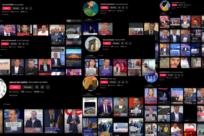 Daniel Băluță, propulsat pe Tik-Tok după metoda testată la Călin Georgescu, arată un raport / 70 de milioane de vizualizări, în luna noiembrie. Câte au avut ceilalți candidați