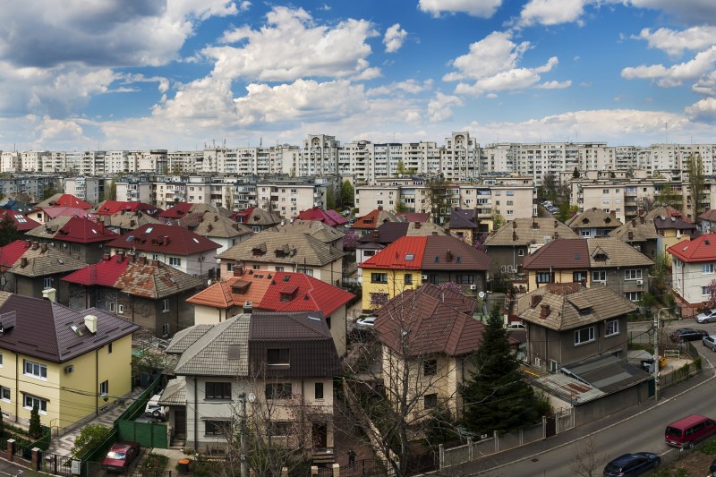 Locuințe din România. Foto: Daniel Caluian | Dreamstime.com