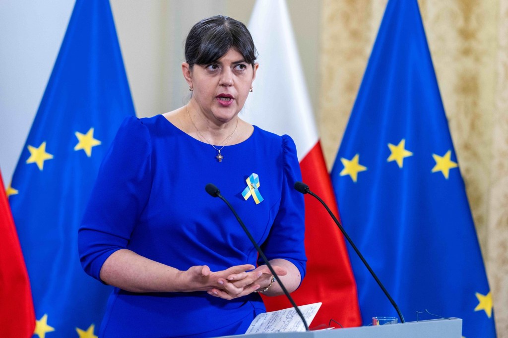 Laura Codruța Kovesi. Foto: Andrzej Iwanczuk / Zuma Press / Profimedia