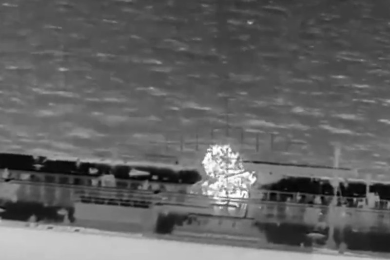 VIDEO SBU a anunțat „o nouă operațiune specială fără precedent”. A lovit, pentru prima dată, un petrolier din „flota fantomă” a Rusiei în Marea Mediterană