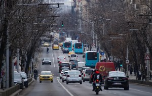 Trafic auto în București. Foto: Shutterstock