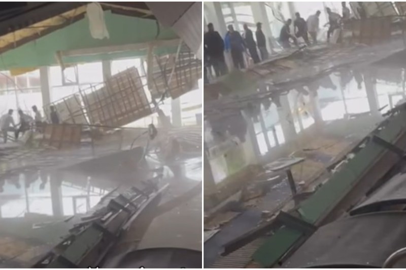 Urmările incidentului de la hotelul Hilton din Sibiu Foto: Ora de Sibiu