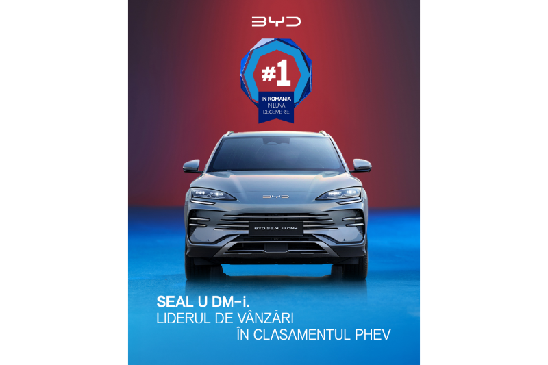 De la lider global la performer local: BYD își consolidează poziția pe piața din România și încheie anul cu rezultate solide, după doar 6 luni de la lansare