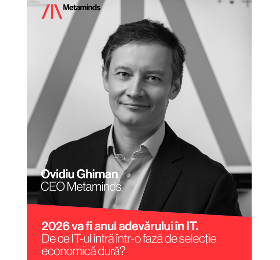 2026 va fi anul adevărului în IT. De ce IT-ul intră într-o fază de selecție economică dură?