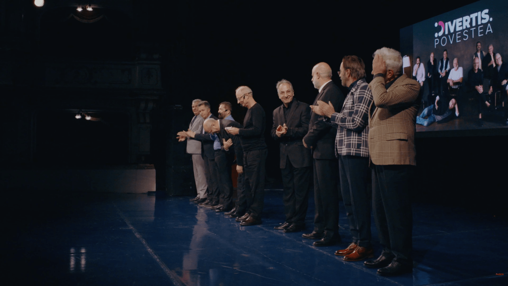 Grupul Divertis, la Sala Palatului. Sursa foto: YouTube