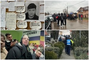 Imagini din Cenei, județul Timiș, acolo unde Mario, un băiat de 15 ani, a fost ucis cu brutalitate de alți 3 adolescenți