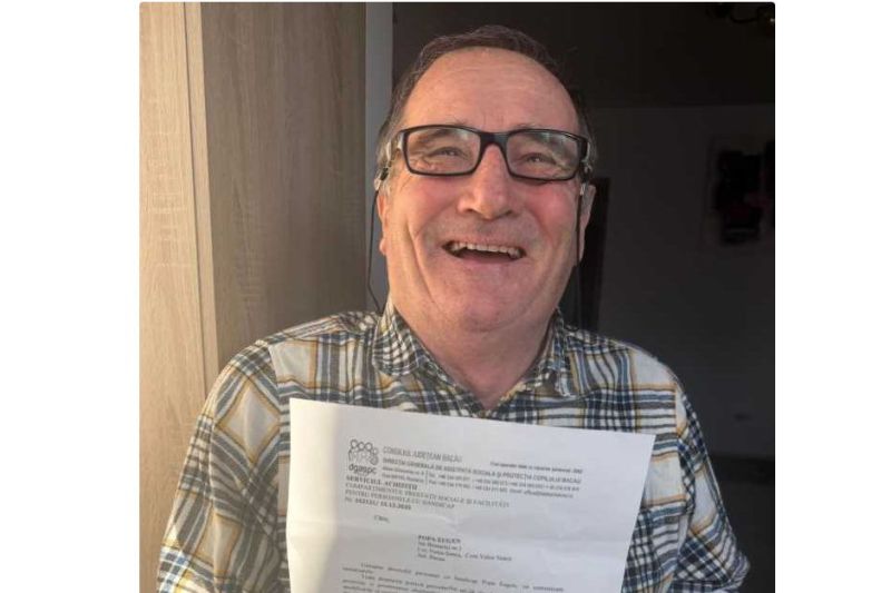 Un bărbat din Bacău a fost înștiințat de o instituție a statului că este mort și pierde niște drepturi. „S-a produs eroarea de redactare”