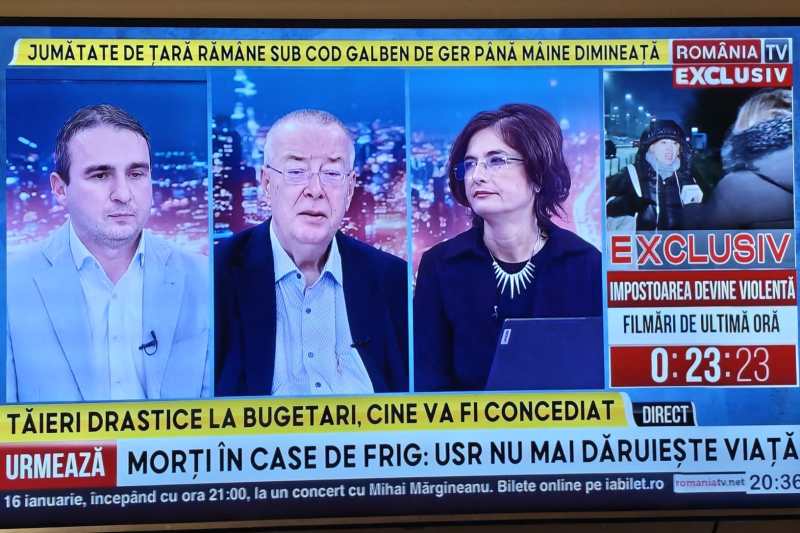 Emilia Șercan dă în judecată România TV, din nou. „M-au hărțuit pretinzând că fac jurnalism”