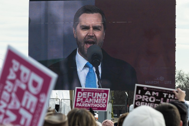 JD Vance, din nou în fruntea unui mare marș contra avortului desfășurat în capitala SUA