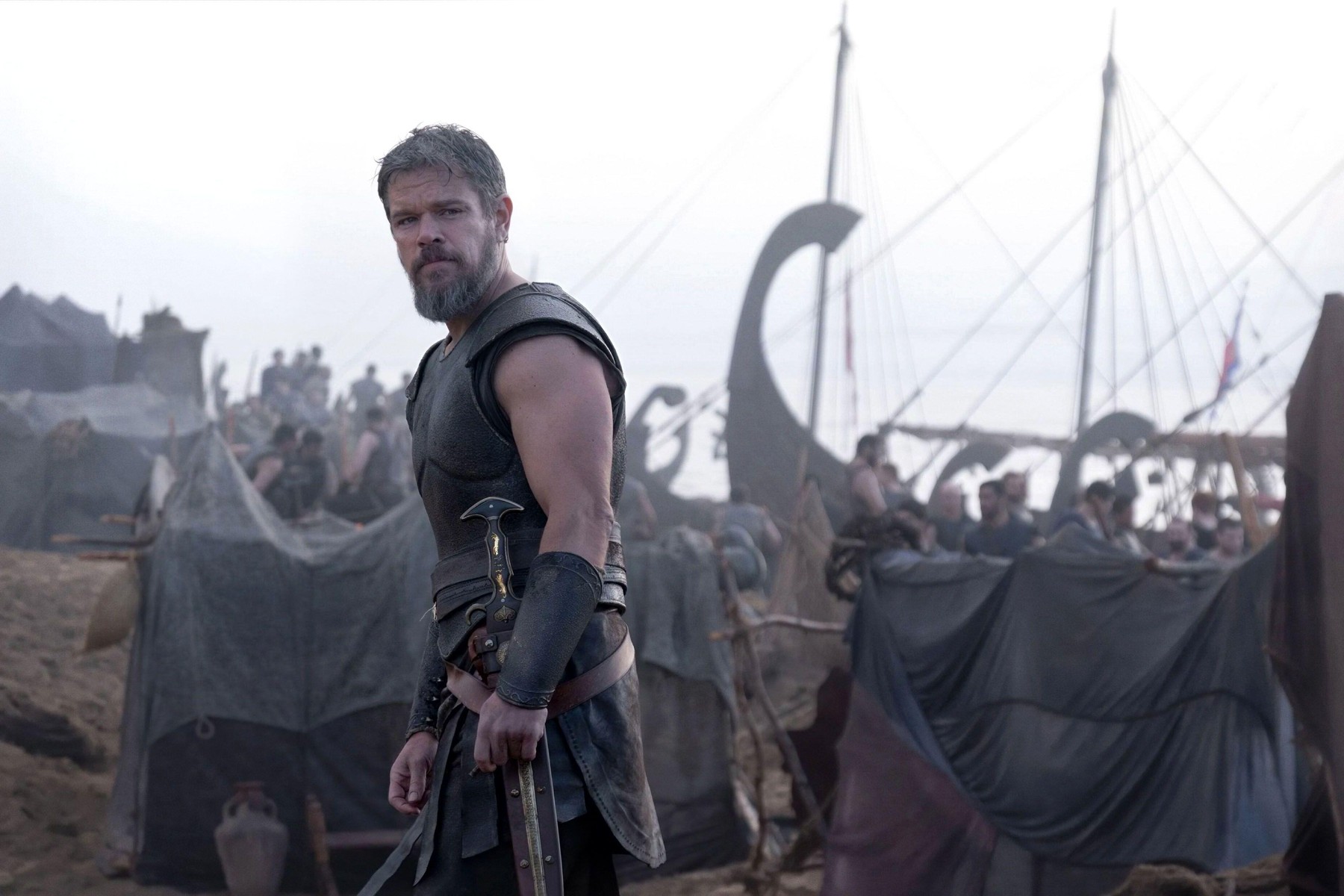 Matt Damon spune că a fost nevoit să slăbească până la greutatea din liceu pentru noul film în care joacă un erou mitic al Greciei Antice: „Toată lumea a ajuns la limită cu filmul acesta”