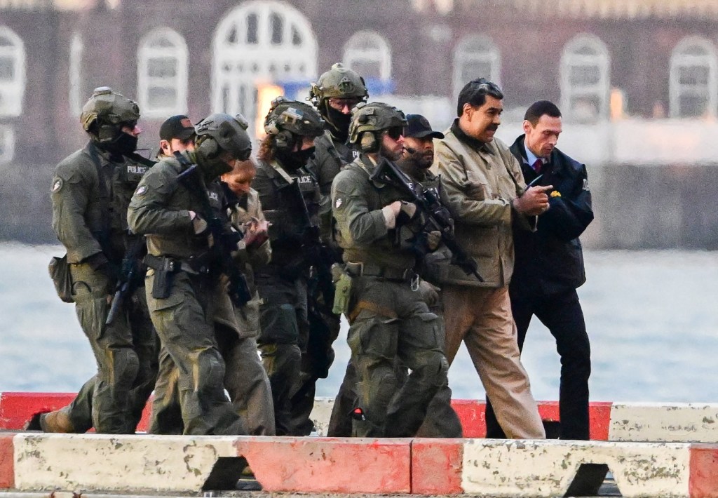 Nicolas Maduro, escorat în New York de forțele de ordine Foto: INSTAR Images / Profimedia