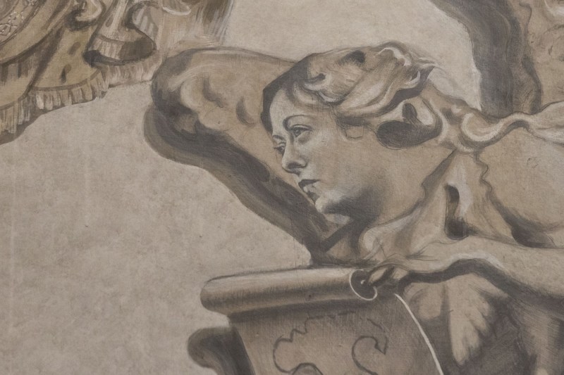 FOTO Giorgia Meloni, în chip de heruvim. Restaurare cu scandal a unei biserici din Roma