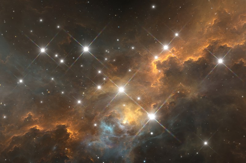 FOTO Astronomii au fotografiat în premieră „Chivito-ul lui Dracula”, cea mai mare creșă de planete din univers: „Am fost uluiți”