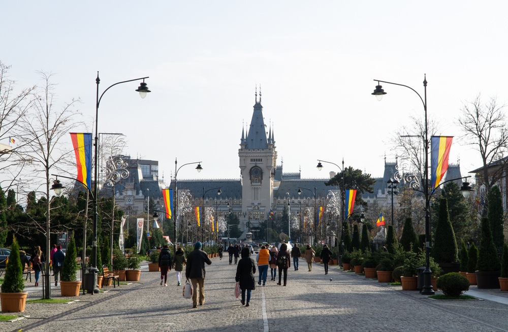 Stradă din Iași. Foto: Shutterstock