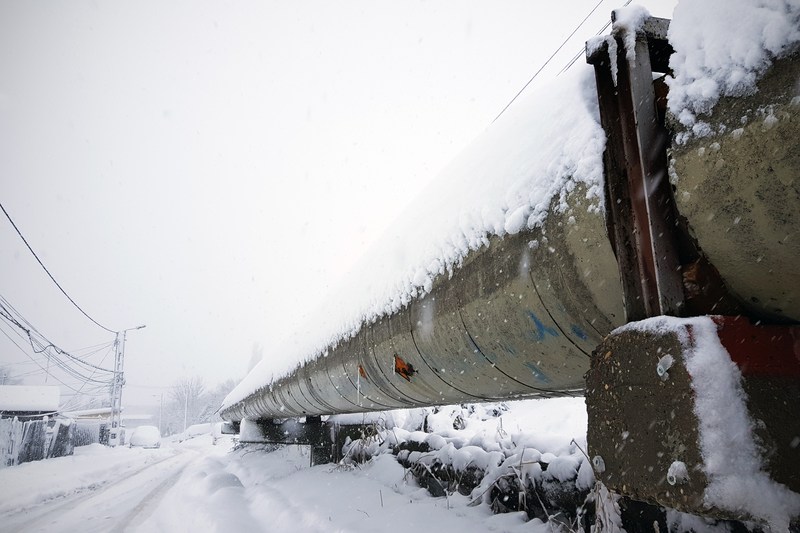 Peste 220 de localităţi din România, afectate de întreruperi de energie electrică provocate de viscol