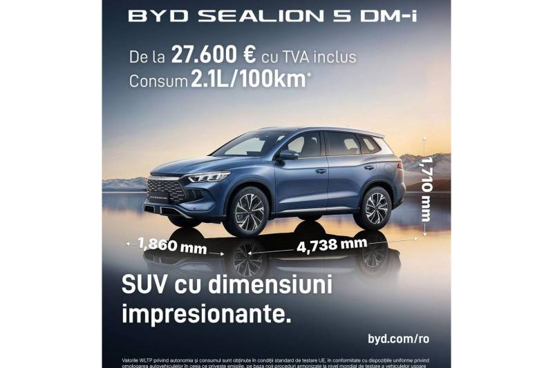 Cum schimba BYD Sealion 5 DM-i regulile jocului în segmentul SUV?