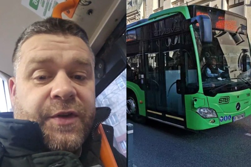 VIDEO Ciprian Ciucu, mesaj din autobuz către angajații STB. Ce spune despre zvonurile privind tăierea salariilor