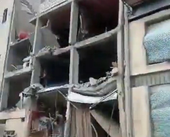 VIDEO Patru morți și mai mulți răniți după ce o rachetă iraniană a căzut în Siria