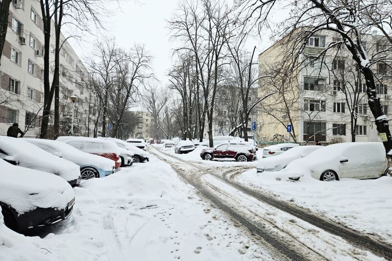 Bucureștiul este aproape de un record de precipitații în luna februarie. Ce spun datele ANM pentru ultimii 125 de ani