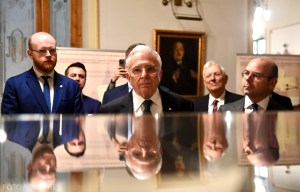 Mugur Isărescu, guvernatorul BNR. Foto: Cristian Nistor / Agerpres