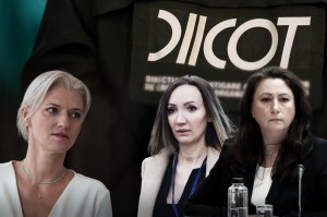 De la stânga: Alina Gorghiu, Antonia Diaconu și Alina Albu. Foto: Inquam Photos / George Călin, Octav Ganea și M. Justiției. Colaj: Ion Mateș / HotNews