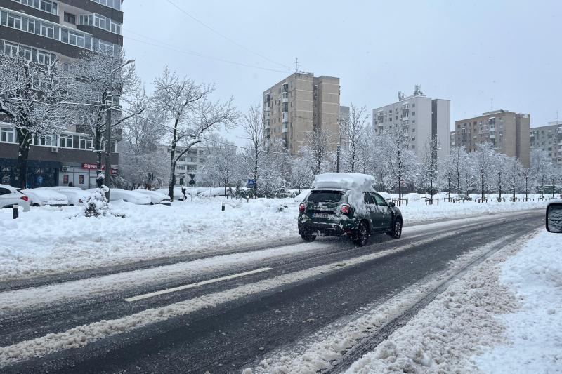 Vremea în București pentru următoarele trei zile. Temperaturile coboară din nou sub 0 grade