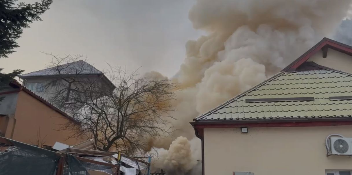 Incendiu la Spitalul Militar din Brașov