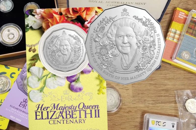 Portretul Reginei Elisabeta a II-a de pe noile monede australiene, comparat de colecționari cu personajul animat Shrek