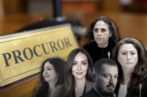 De la stânga: Tatiana Toader, Antonia Diaconu, Ioana Albani, Bogdan Pîrlog și Alina Albu. Surse foto: Facebook, Inquam Photos / Octav Ganea, George Călin. Colaj: Ion Mateș / HotNews