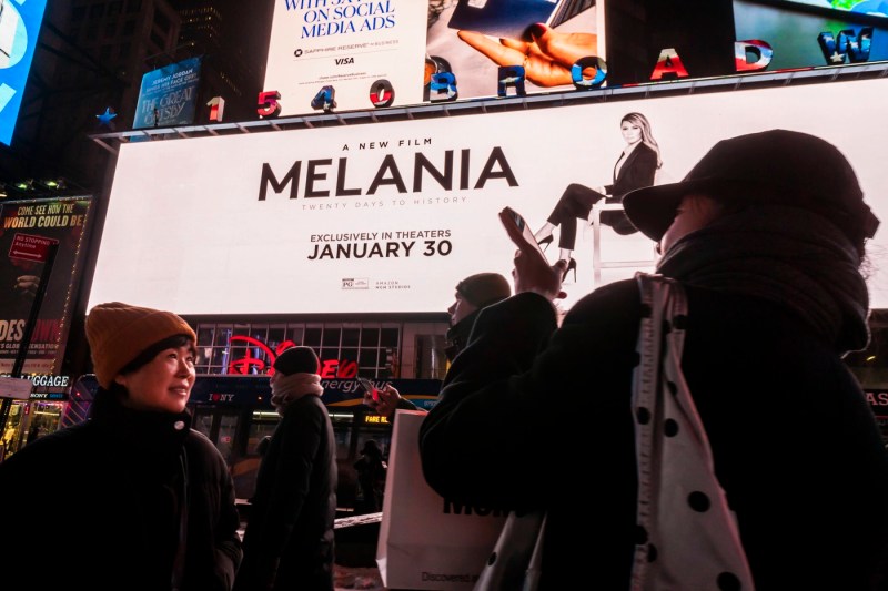 Filmul „Melania” a debutat mai puternic decât se aștepta oricine la box office, cu peste 80% din bilete cumpărate de un singur grup demografic