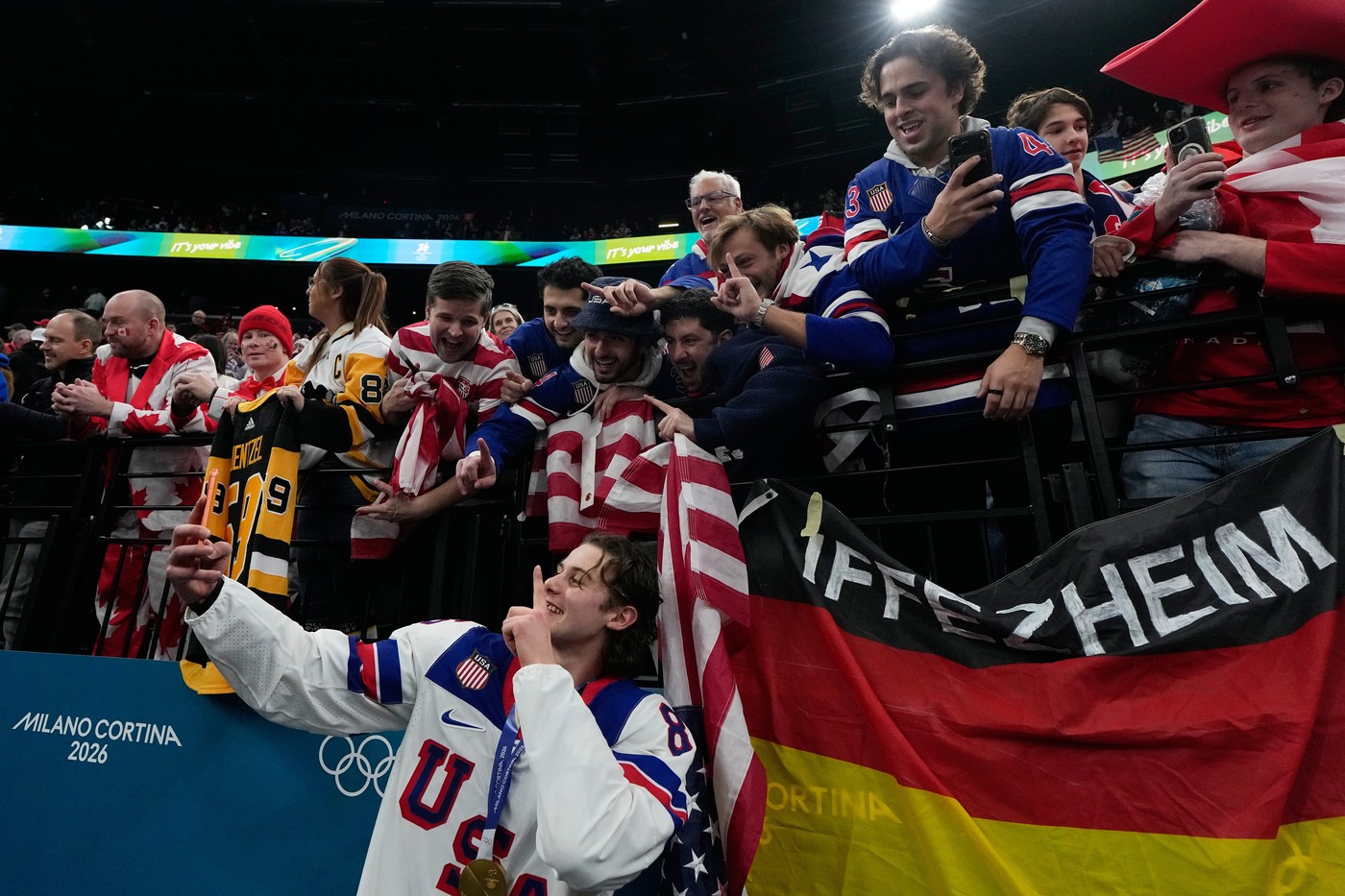 Finală hochei masculin JO 2026: SUA – Canada