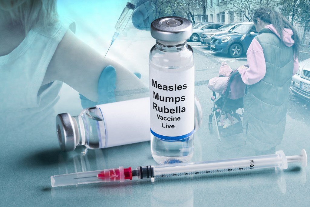 Vaccin rujeolic, imagine ilustrativă. Surse: Shutterstock, HotNews. Colaj: Ion Mateș