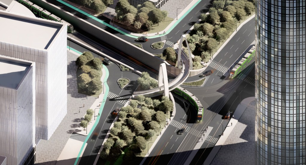 Simulare pentru Bulevardul Dimitrie Pompeiu. Foto: Primăria Capitalei