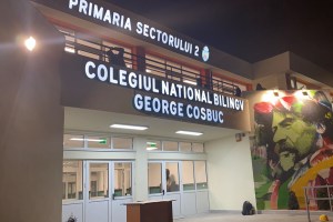 Colegiul Național Bilingv „George Coșbuc" din Capitală. Foto: PS2