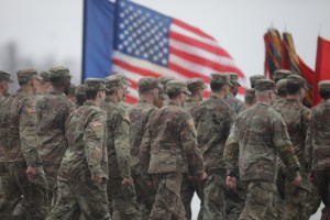 Soldați SUA la baza militară Mihail Kogălniceanu. Inquam Photos / George Călin